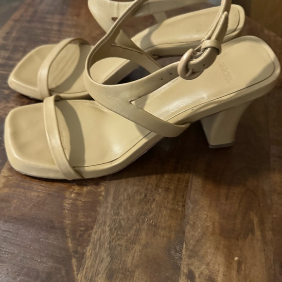 Vince |Shoes| Luella Ankle Strap Sandal Nude Heels Women's 7.5 - Picture 7 of 9